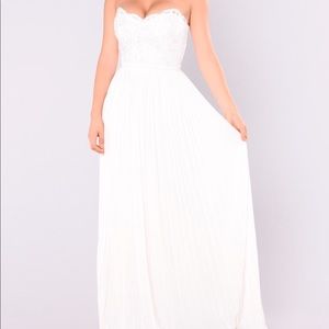 Cream Maxi Dress